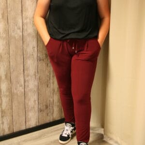 Wijn rood broek Magna