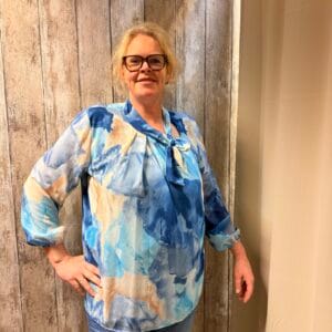 Tuniek met strik one size