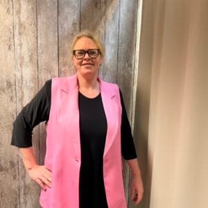 Gliet roze one size