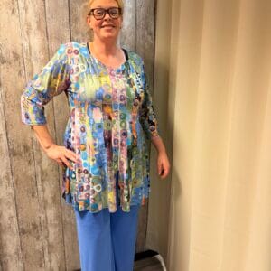 A-lijn tuniek met rits